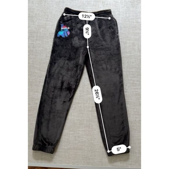 Women's Disney Stitch dark gray Joggers Pants XS - Picture 2 of 9